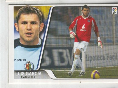 Cromo Liga 2007-2008: Getafe C.F. numero 148: Luis Garcia