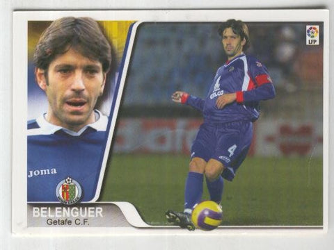 Cromo Liga 2007-2008: Getafe C.F. numero 150: Belenguer