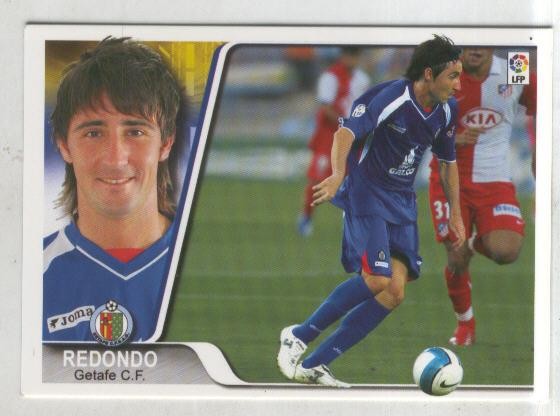 Cromo Liga 2007-2008: Getafe C.F. numero 156: Redondo