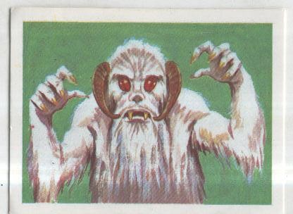 Cromos: Historias de Terror numero 015: Monstruo de los hielos