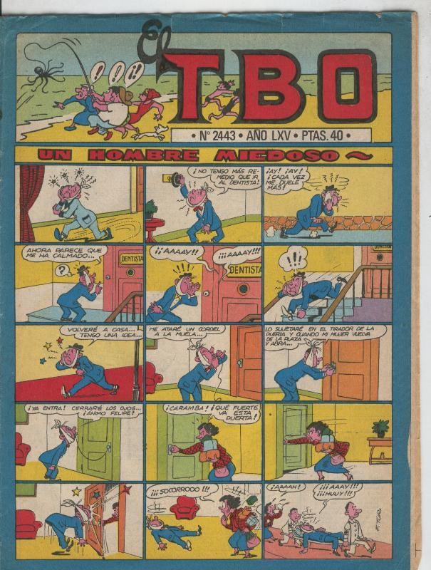 TBO 2000 numero 2443: Un hombre miedoso (F.Tur)