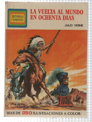 Historias Famosas numero 03: La vuelta el mundo en 80 dias (dibujos de Vicente Torregrosa)