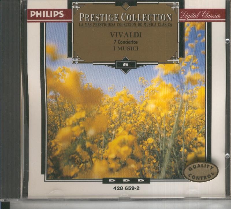 CD Musica Clasica: Vivaldi: 7 conciertos i Musici