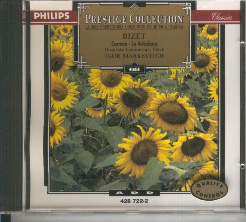 CD Musica Clasica: Bizet: Carmen y La Arlesiana