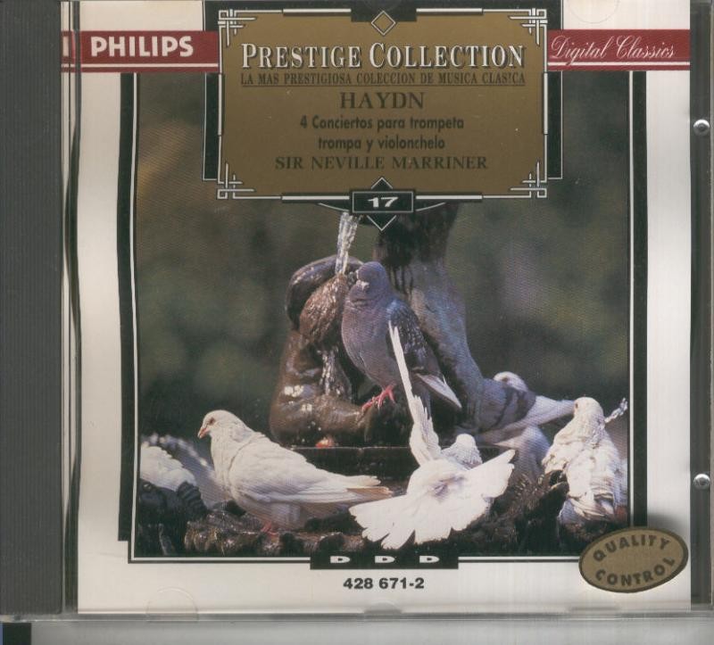 CD Musica Clasica: Haydn: 4 conciertos para trompeta, trompa y violonchelo