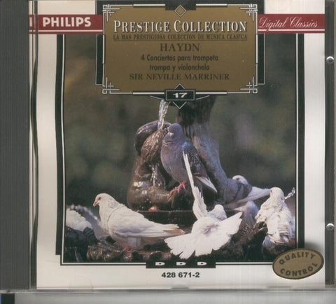 CD Musica Clasica: Haydn: 4 conciertos para trompeta, trompa y violonchelo