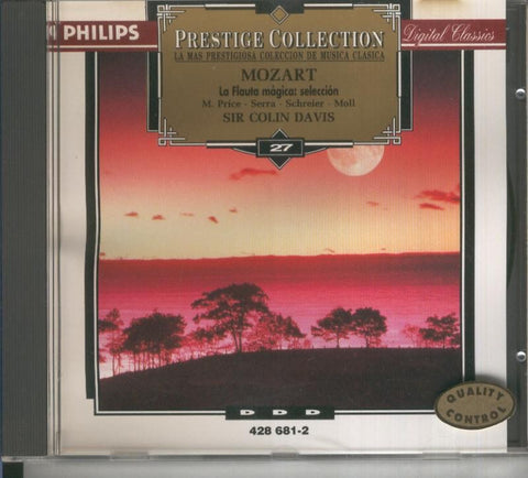 CD Musica Clasica: Mozart: La flauta magica, seleccion