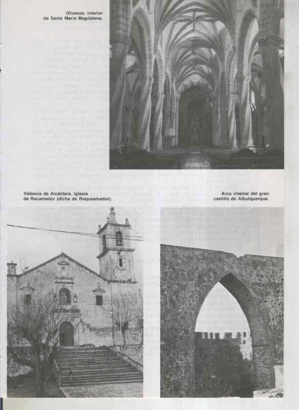 Viaje por Extremadura: Olivenza: interior de Santa Maria Magdalena