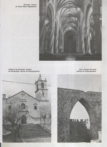 Viaje por Extremadura: Olivenza: interior de Santa Maria Magdalena