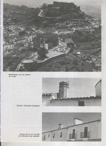 Viaje por Extremadura: Montanchez con su castillo en lo alto