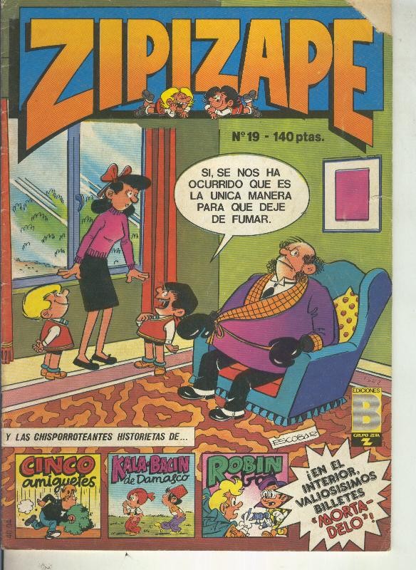 Zipi y Zape semanal numero 019 (numerado 2 en trasera)