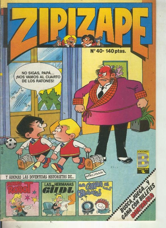 Zipi y Zape semanal numero 040: La gorda de las galaxias (nicolas)