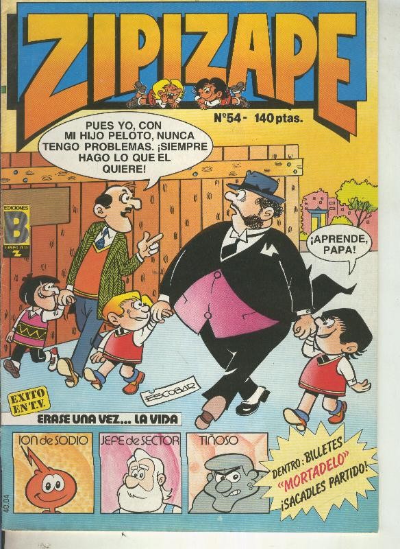 Zipi y Zape semanal numero 054