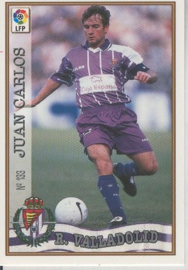 Cromo Liga 97/98: Real Valladolid numero 133: Juan Carlos