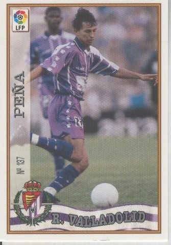 Cromo Liga 97/98: Real Valladolid numero 137: Peña