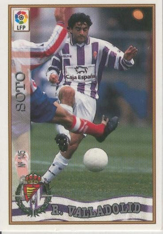 Cromo Liga 97/98: Real Valladolid numero 145: Soto