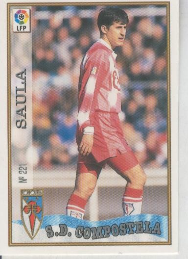 Cromo Liga 97/98: S.D.Compostela numero 221: Saula