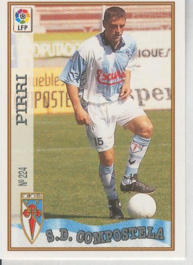 Cromo Liga 97/98: S.D.Compostela numero 224: Pirri