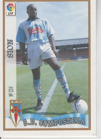 Cromo Liga 97/98: S.D.Compostela numero 224: Sion