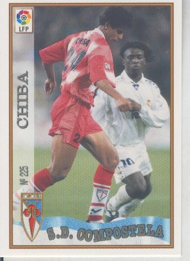 Cromo Liga 97/98: S.D.Compostela numero 225: Chiba