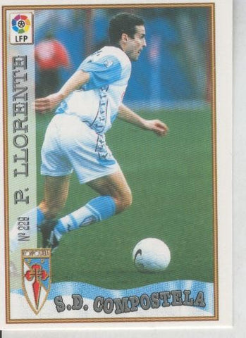 Cromo Liga 97/98: S.D.Compostela numero 229: P.Llorente