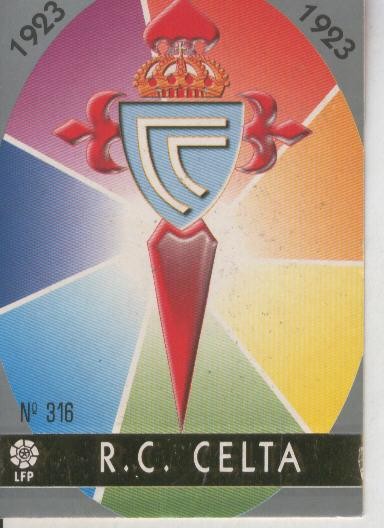 Cromo Liga 97/98: R.C.Celta numero 316: Escudo