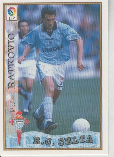 Cromo Liga 97/98: R.C.Celta numero 331: Ratkovic