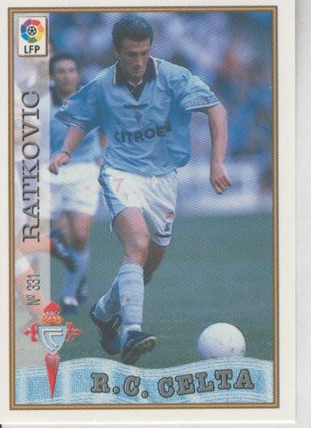 Cromo Liga 97/98: R.C.Celta numero 331: Ratkovic