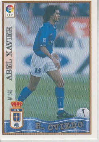 Cromo Liga 97/98: Real Oviedo numero 343: Abel Xavier