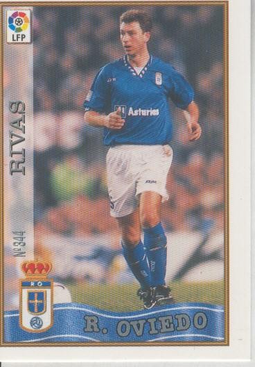 Cromo Liga 97/98: Real Oviedo numero 344: Rivas