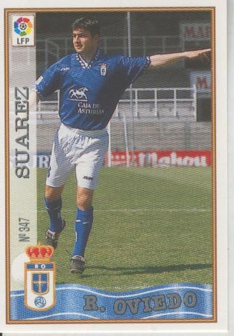 Cromo Liga 97/98: Real Oviedo numero 347: Suarez