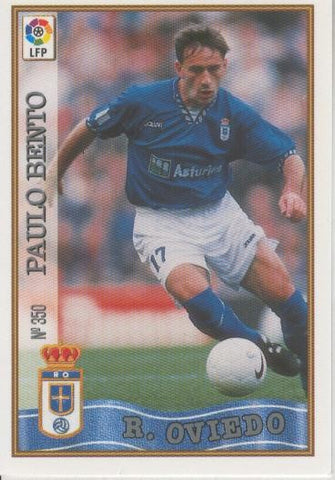 Cromo Liga 97/98: Real Oviedo numero 350: Paulo Bento