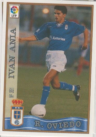 Cromo Liga 97/98: Real Oviedo numero 351: Ivan Ania