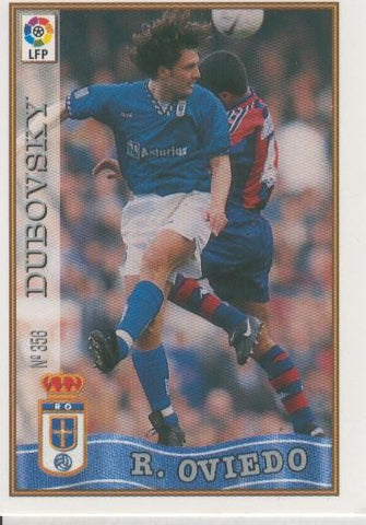 Cromo Liga 97/98: Real Oviedo numero 356: Dubovsky