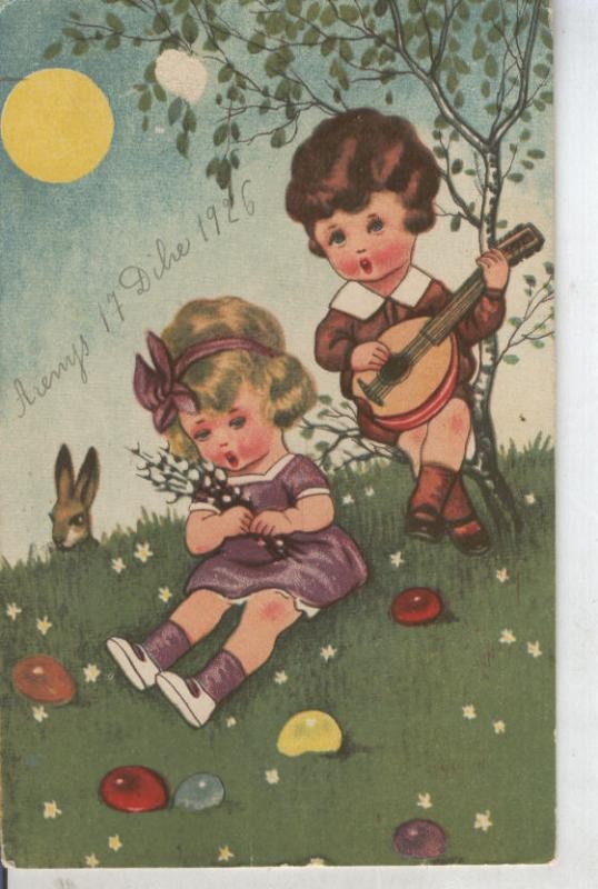 Postal 011324: Pareja infantil