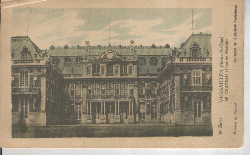 Postal 011331: Le Chateau de Versailles