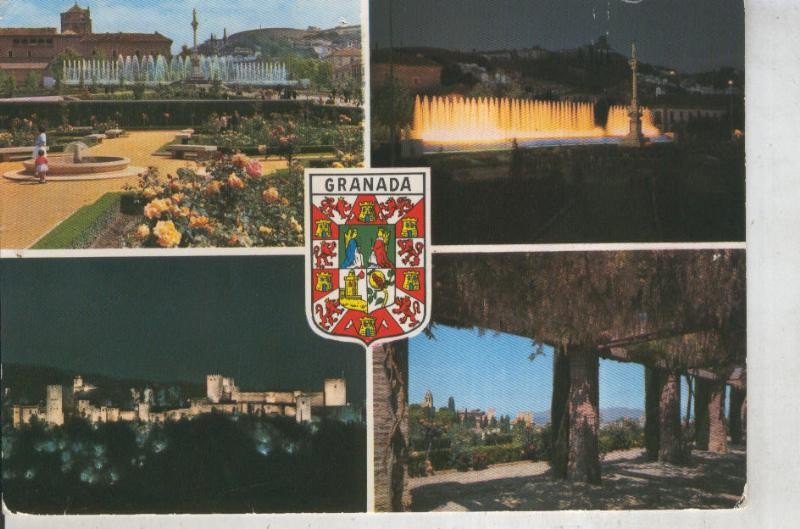 Postal 011341: Vistas varias de Granada