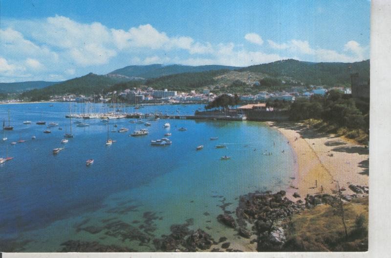 Postal 011349: Vista de Bayona la Real en Pontevedra