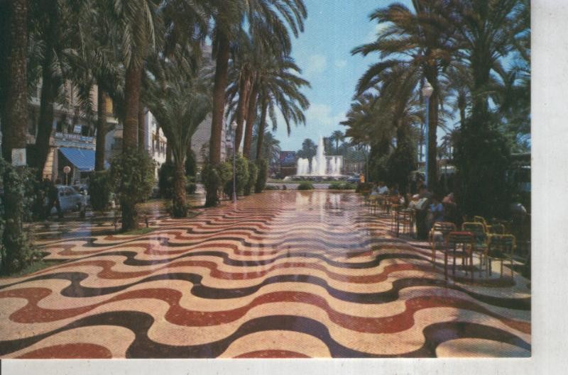 Postal 011360: Explanada y Fuente de Alicante