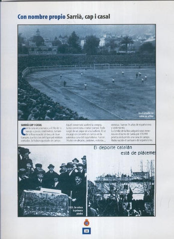 Espanyol Lamina 16: Sarria