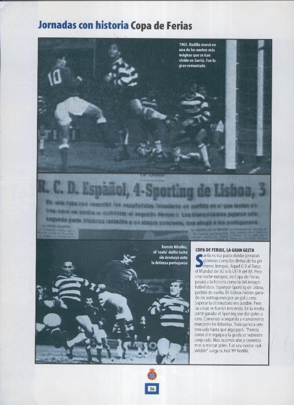 Espanyol Lamina 29: Foto copa de Ferias 1965