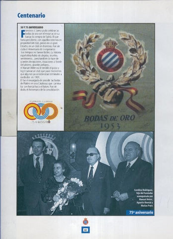Espanyol Lamina 39: Carolina Rodriguez (hija fundador).  