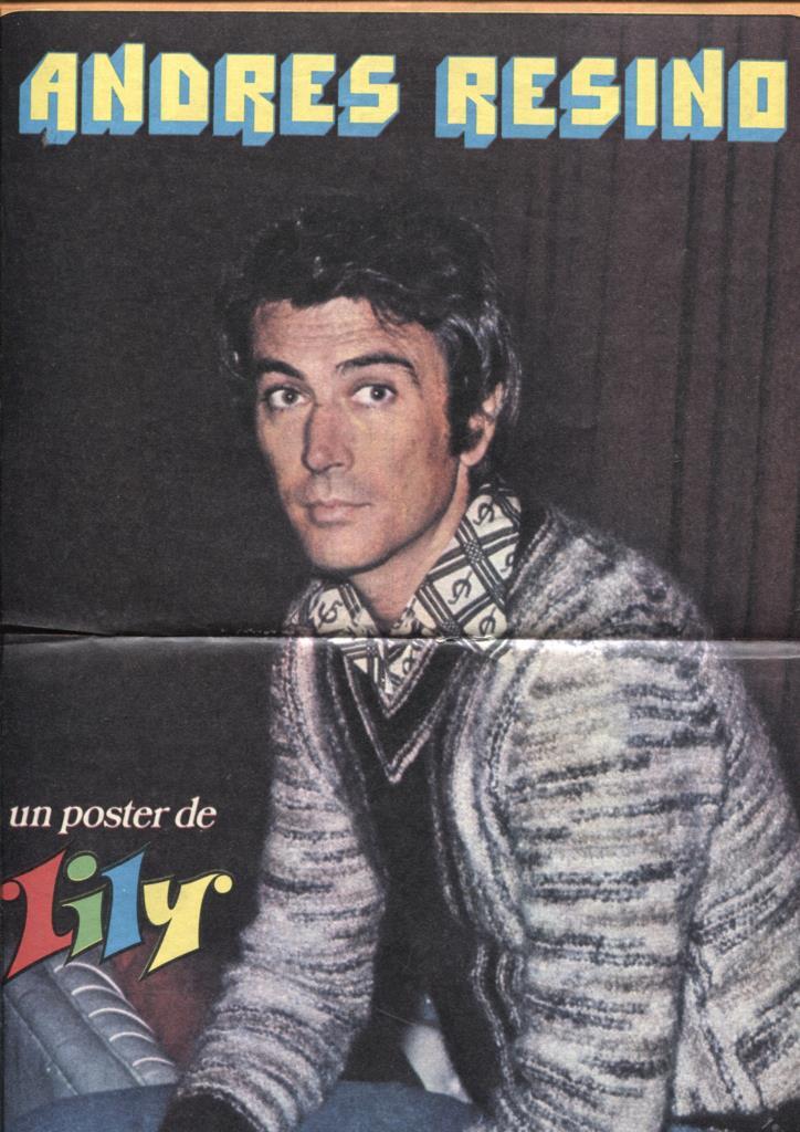 Super Lily numero 14: poster central 26,5 x 37 cm de Andres Resino