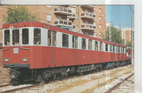 Postal 011374: Serie 1000 remolque Cia Metropolitana de Madrid