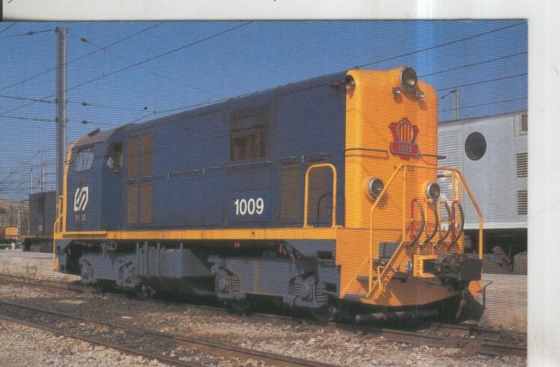 Postal 011375: Locomotora diesel electrica reformada 1009