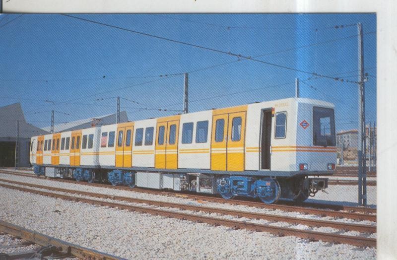 Postal 011386: Metropolitano de Madrid