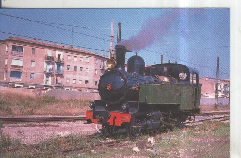Postal 011400: Locomotora 1-3-OT numero 95 de los F.C.Portugueses