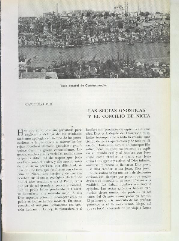 Historia del Mundo bloque 08: Las sectas gnosticas y el concilio de Nicea