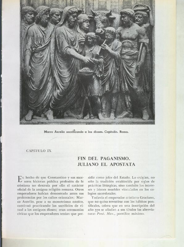 Historia del Mundo bloque 09: Fin del paganismo. Juliano el apostata