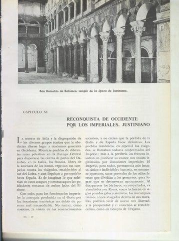 Historia del Mundo bloque 11: Reconquista de Occidente por los Imperiales.Justiniano